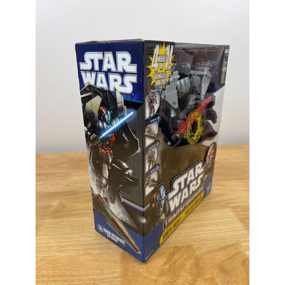 Hasbro Star Wars Transformers DARTH VADER to STAR DESTROYER New NIB - Picture 4 of 15